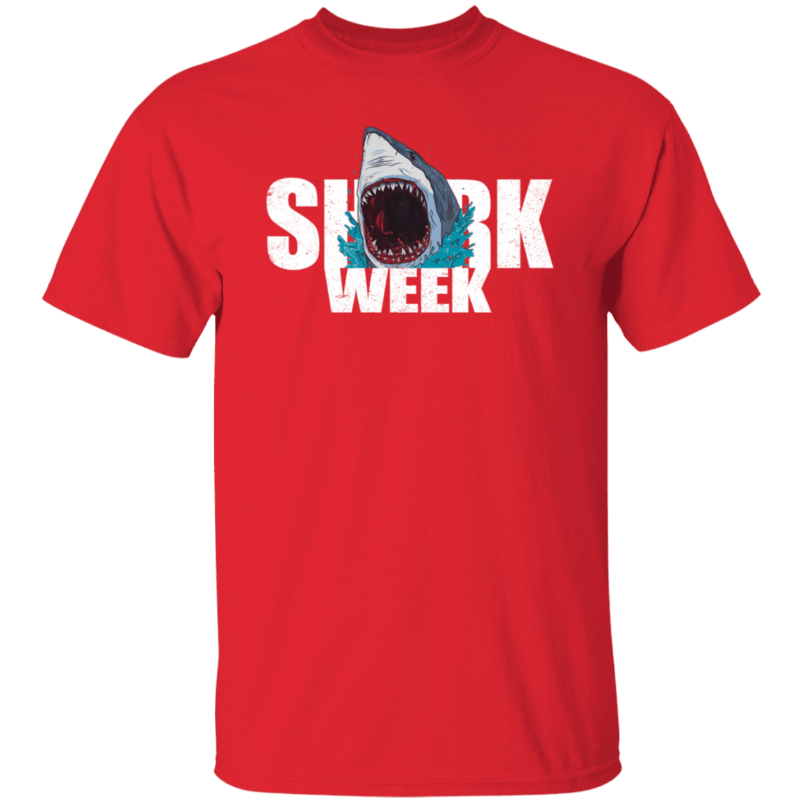 Shark Week Shirt G500 5.3 Oz. T-Shirt Panetory – Graphic Design Apparel &Amp; Accessories Online