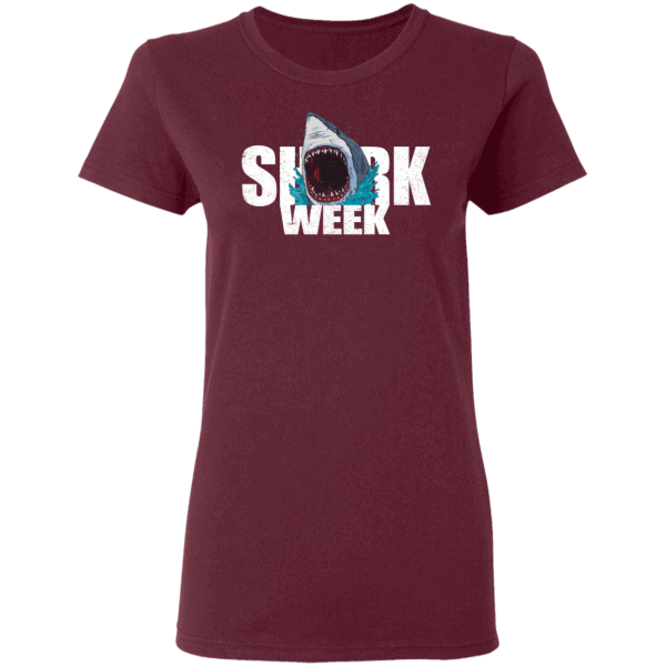 Shark Week Shirt G500L Ladies' 5.3 Oz. T-Shirt
