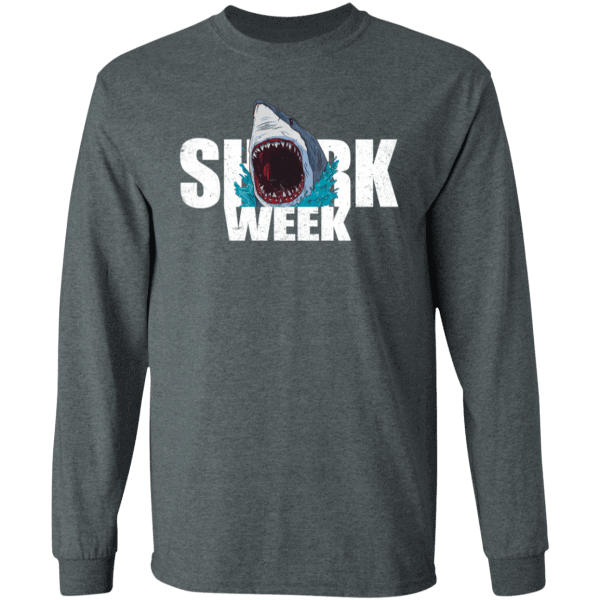 Shark Week Shirt G240 Ls Ultra Cotton T-Shirt