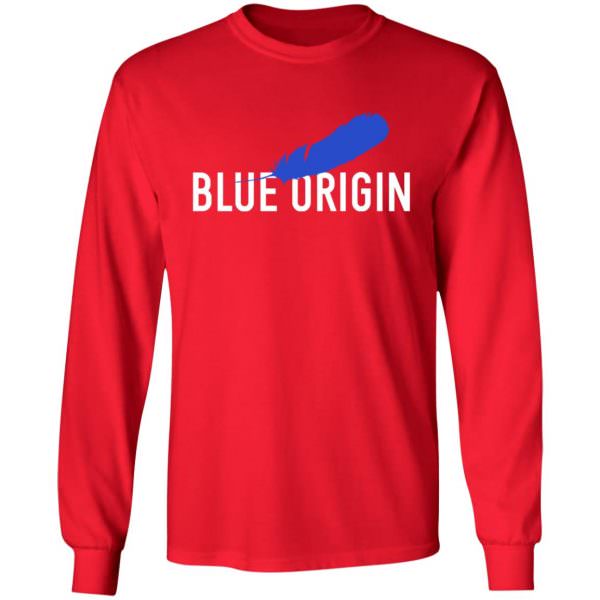 Blue Origin T Shirt Long Sleeve