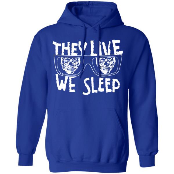 They Live We Sleep Shirt, Hoodie Unisex Hoodie