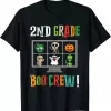 2nd Grade Boo Crew Online Virtual Teacher Halloween Shirt