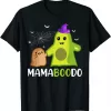 Boo Ghost Mamaboodo Avocado Vegan Halloween Costume Shirt