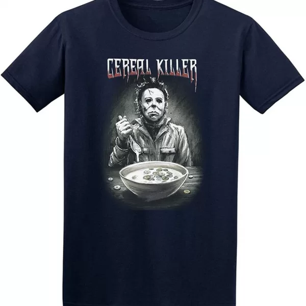 Cereal Killer Michael Myers Halloween Fictional Character Shirt