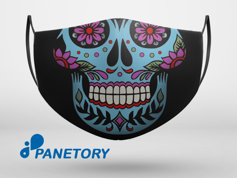 Day Of The Dead Face Mask