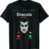 Dracula Is Calling Halloween Shirt