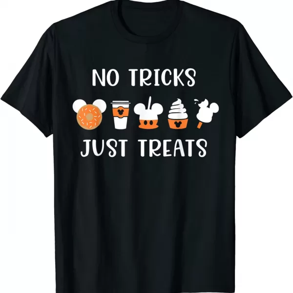 Funny Halloween No Tricks Just Treats Pumpkin Spice Shirt