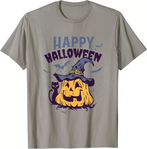 Happy Halloween Jack O Lantern Pumpkin Shirt