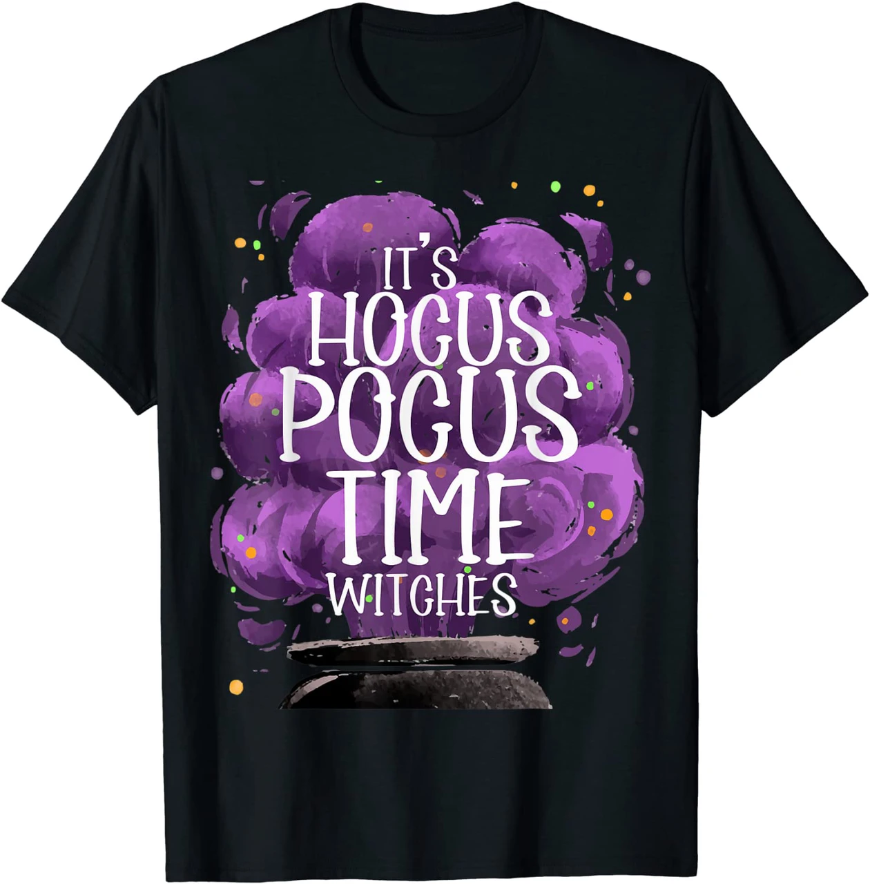 It'S Hocus Pocus Time Witches Cute Witch Shirt