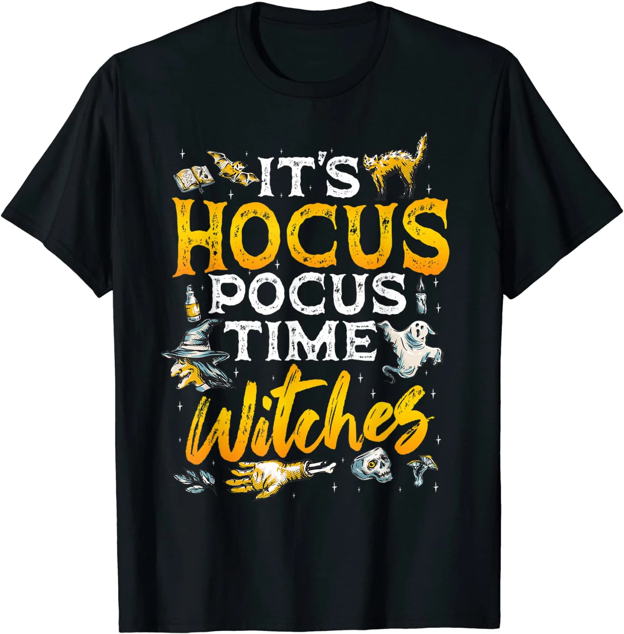 It'S Hocus Pocus Time Witches T Shirt