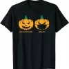 Jack O Lantern Pumpkin Facemask Shirt
