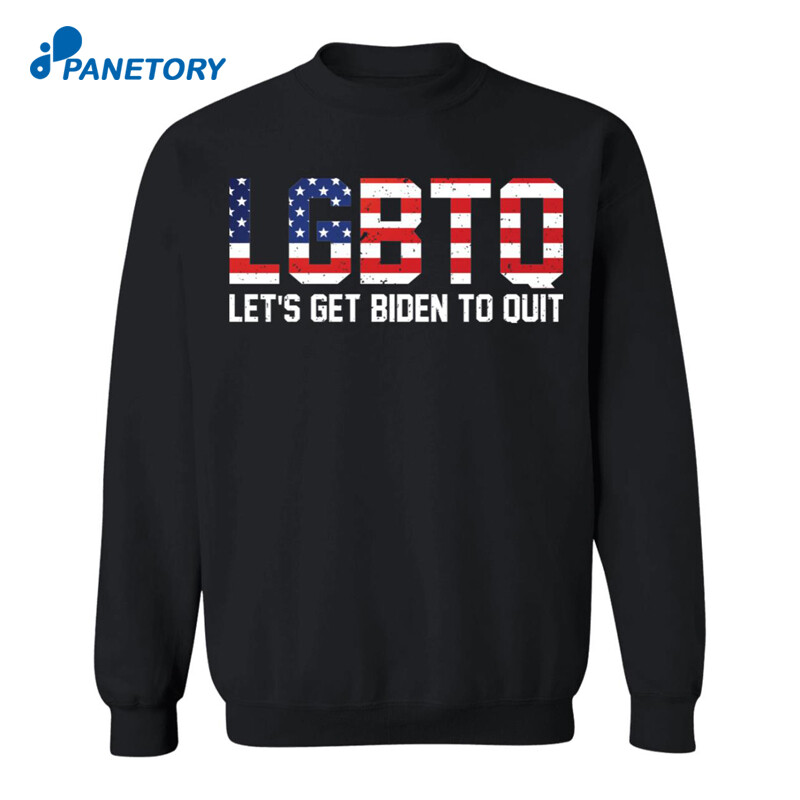 Lgbtq Let’s Get Biden To Quit Shirt 2