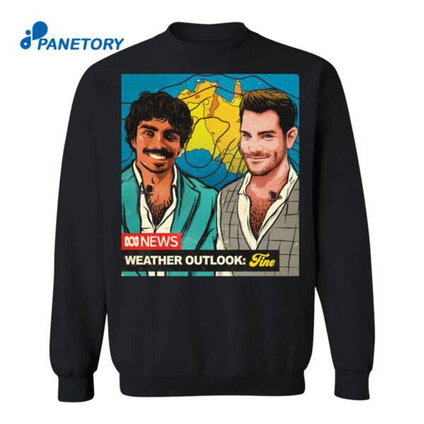 Tony Armstrong Nate Byrne Weather Outlook Shirt