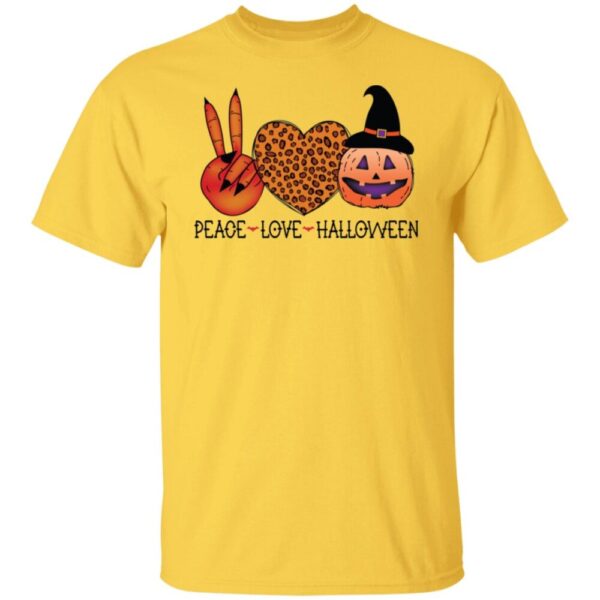 Peace Love Halloween Shirt