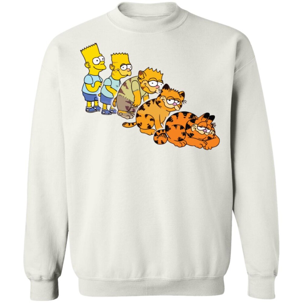 Bart To Garfield Animorph Shirt