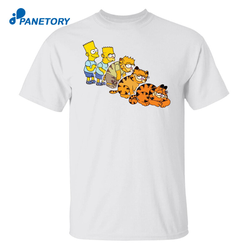 Bart To Garfield Animorph Shirt