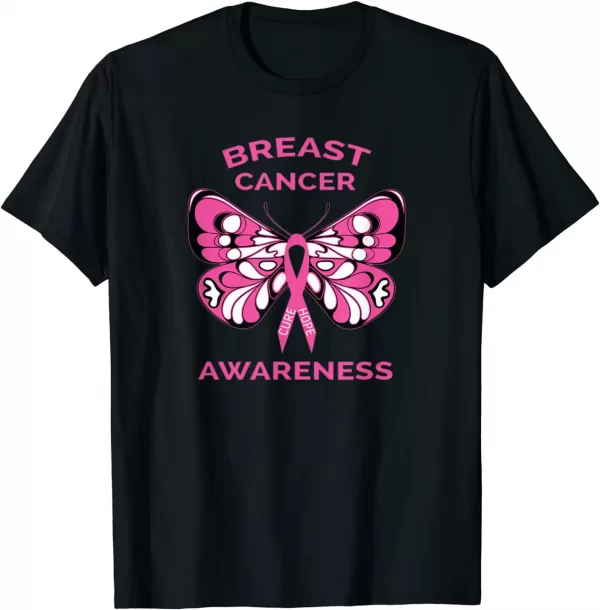 Breast Cancer Awareness Pink Ribbon Shirt