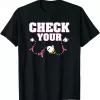 Breast Cancer Shirt For Women Gift Check Your Boo Bees Shirt
