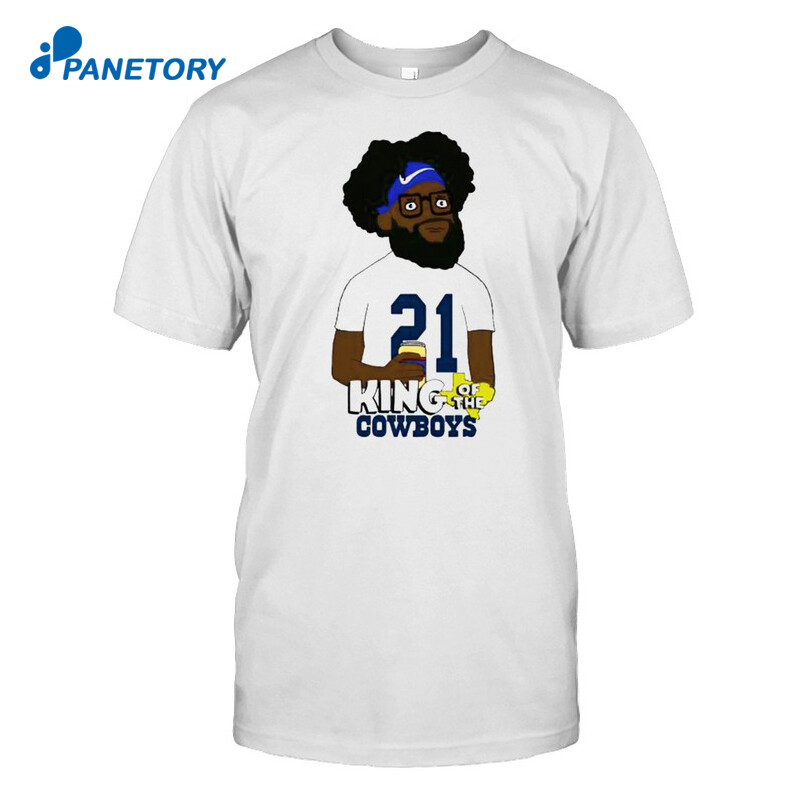 Ezekiel Elliott 21 King Of The Cowboys Shirt