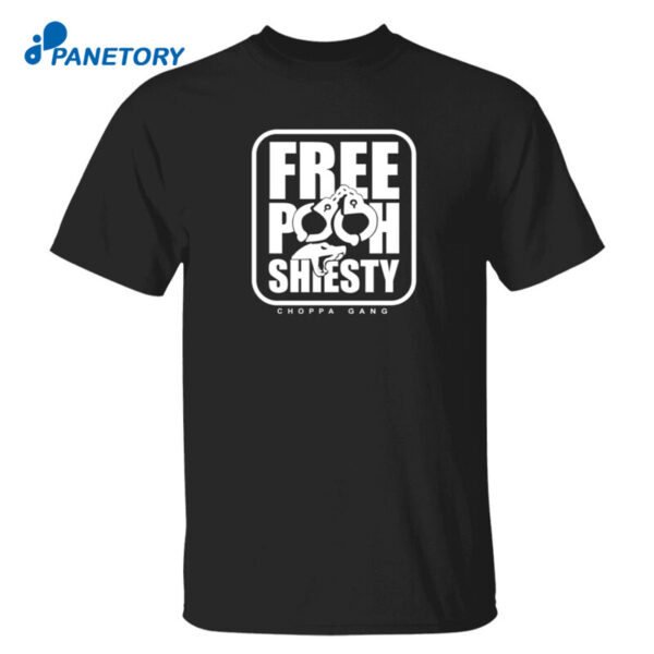 Free Pooh Shiesty Choppa Gang Shirt