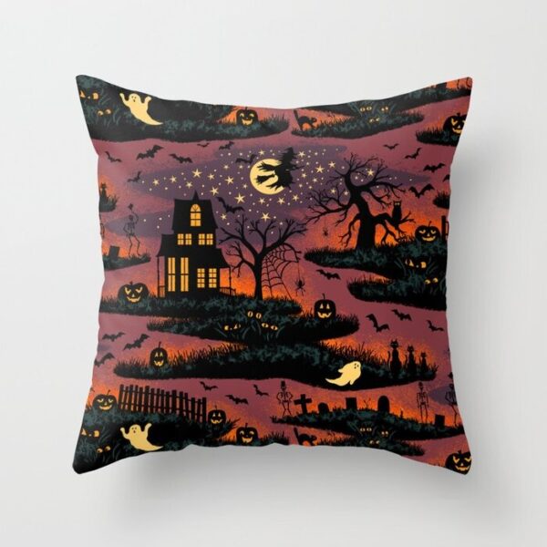 Halloween Night Pillow Covers And Insert