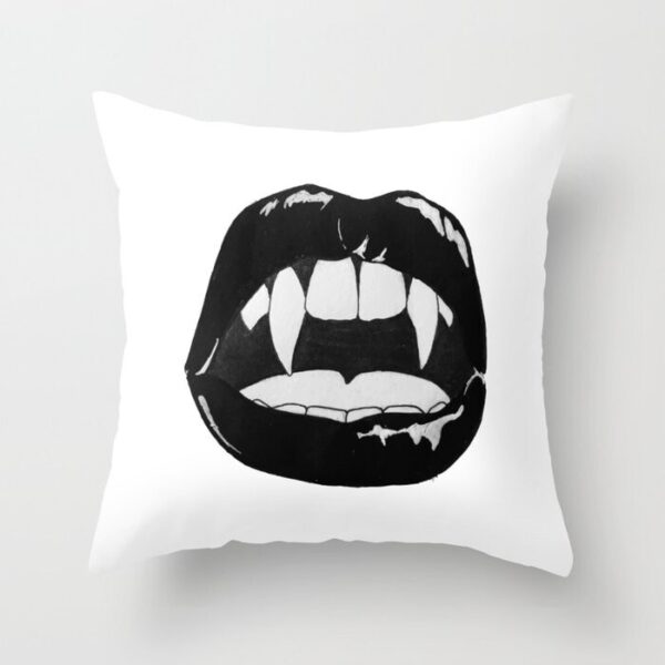 Halloween Vamp Pillow Covers And Insert