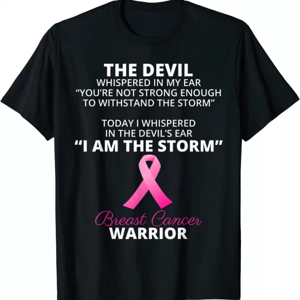 I Am The Storm Breast Cancer Warrior Shirt