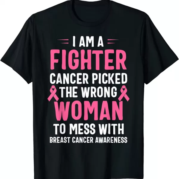 I Am A Fighter Cancer Breast Cancer Awareness Shirt