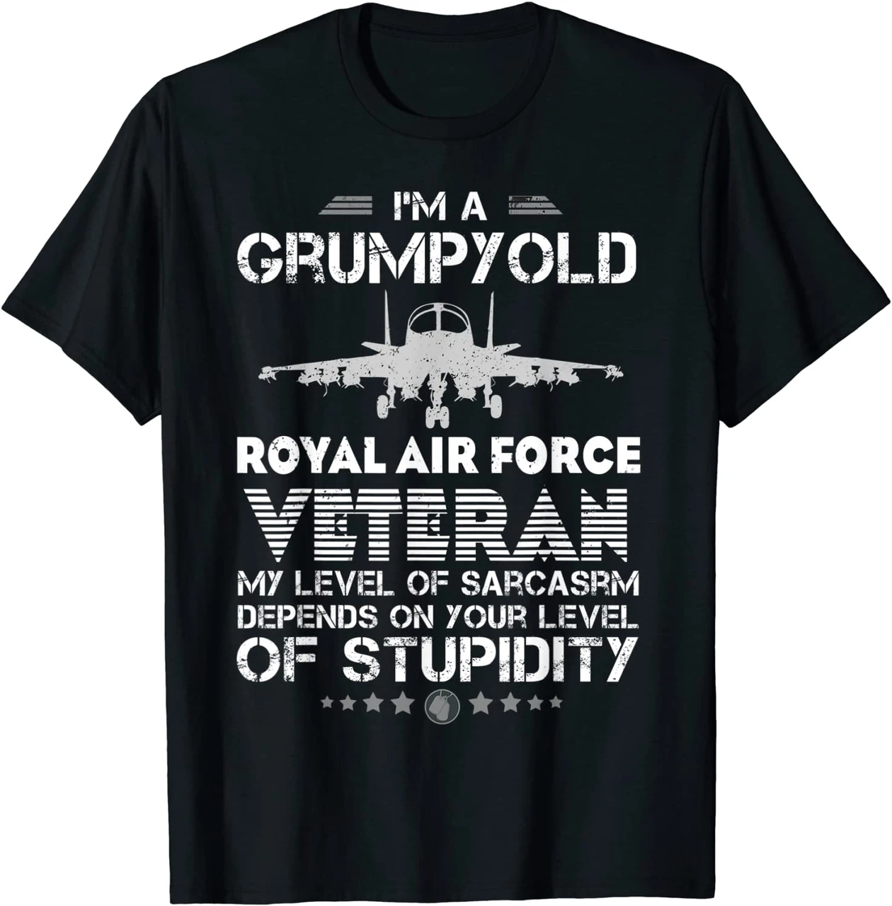 I'M A Grumpy Old Royal Air Force Veteran Shirt
