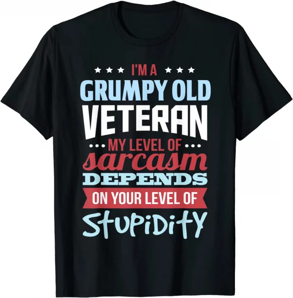 I'M A Grumpy Old Veteran Shirt