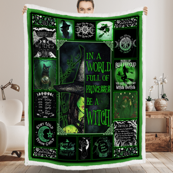 In A World Full Of Princesses Halloween Blanket