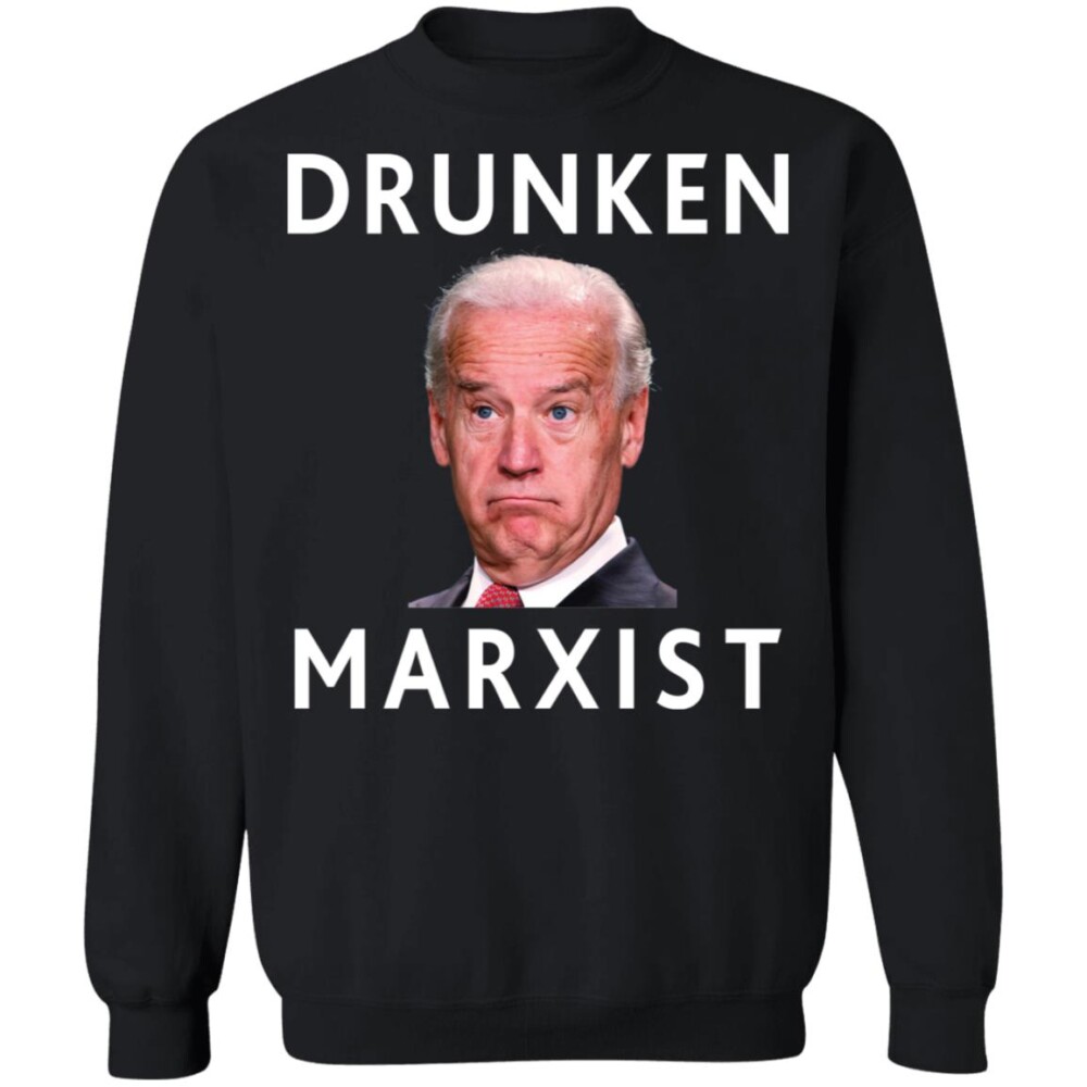Joe Biden Drunken Marxist Anti Biden Shirt