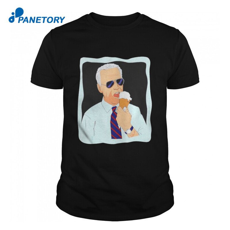 Joe Biden Eating Ice Cream Shirt