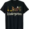 Love Kindergarten Wizards Back To School Halloween Shirt