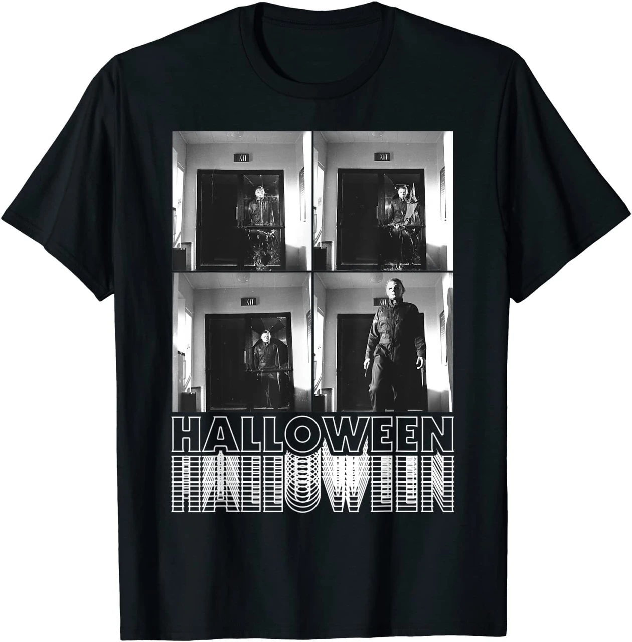 Michael Myers Scene Box Up Halloween Fictional Character Shirt