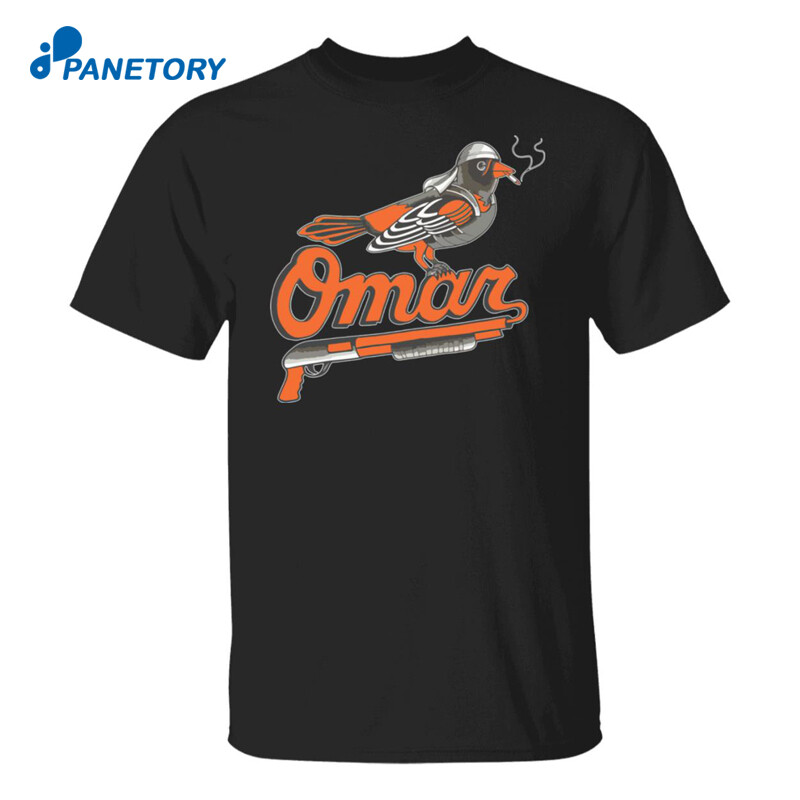 Omar The Wire Baltimore Orioles Shirt