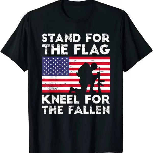 Patriotic Military Veteran American Flag Shirt