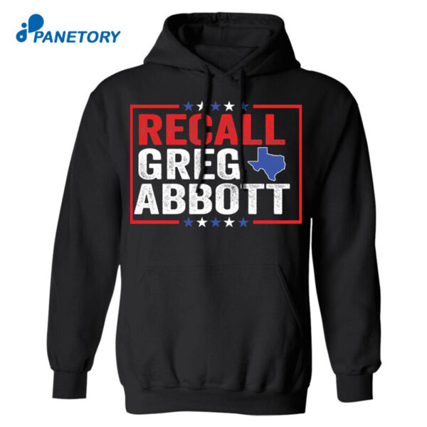 Recall Greg Abbott Texas Governor Shirt
