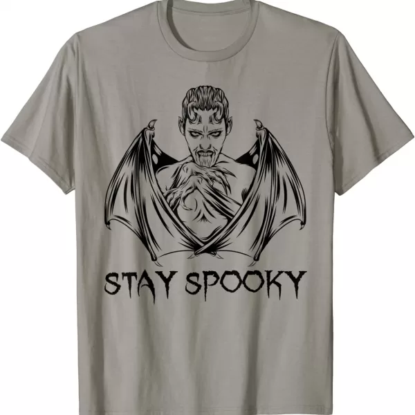 Stay Spooky Scary Halloween Bat Vampire Costume Shirt