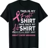 This Is My Fight Shirt Breast Cancer Awareness Pink Ribbon Shirt