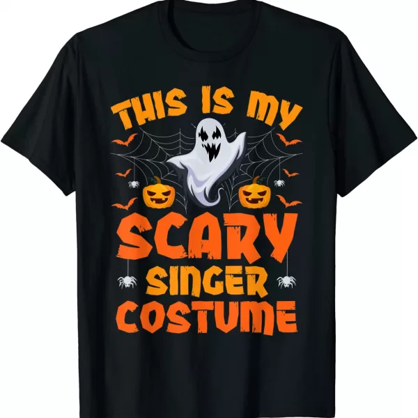 This Is My Scary Singer Costume Halloween Shirt