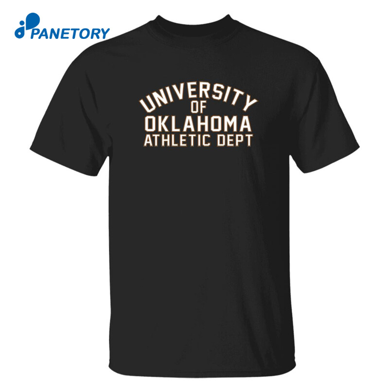 University Of Oklahoma Athletic Dept Shirt