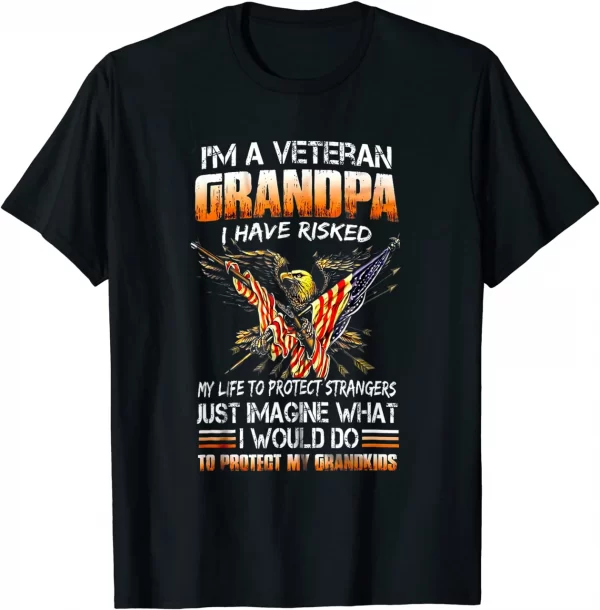 Veteran Day Grandfather Fathers Shirt