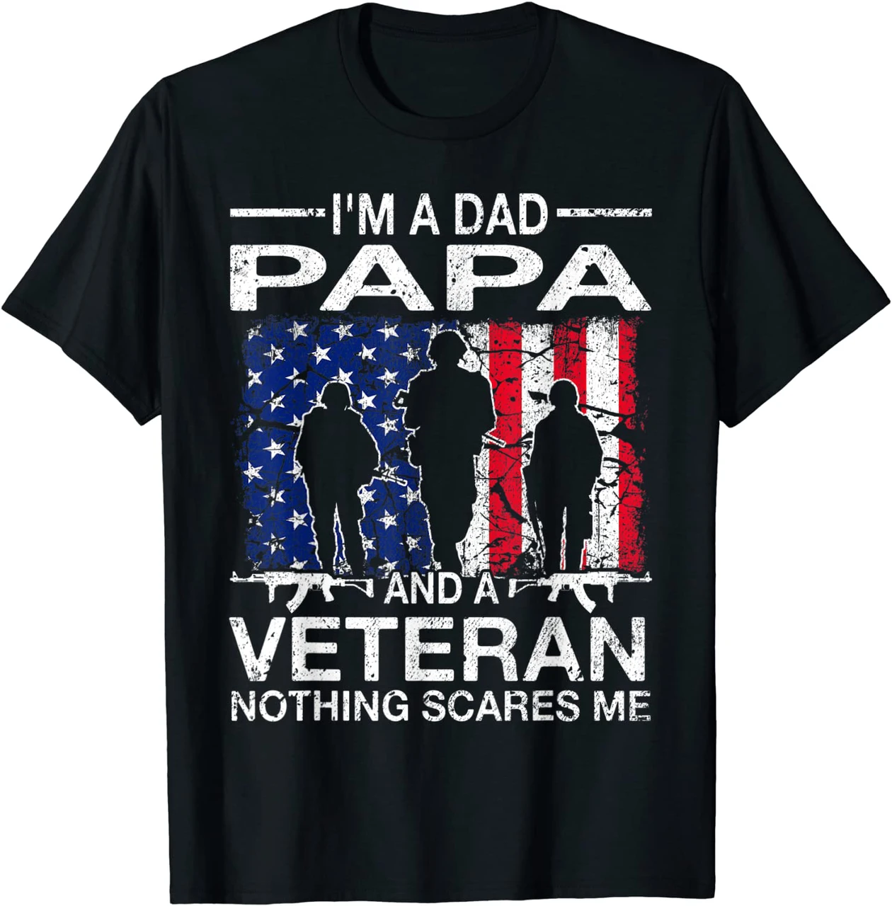 Veterans Day I'M A Dad Papa Shirt