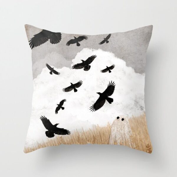Walter And The Crows Pillow Covers And Insert