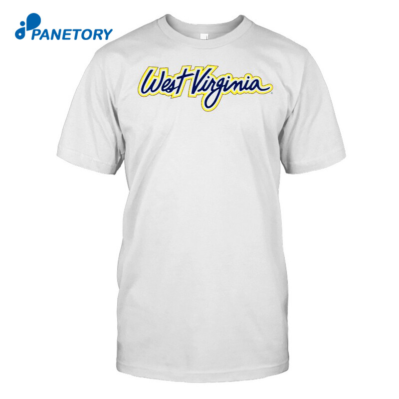 West Virginia Vintage Basketball Shirt