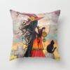 Witch Way Halloween Witch And Cat Pillow Covers And Insert