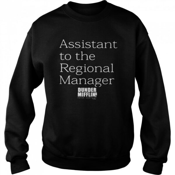 Assistant To The Regional Manager Dunder Mifflin Shirt