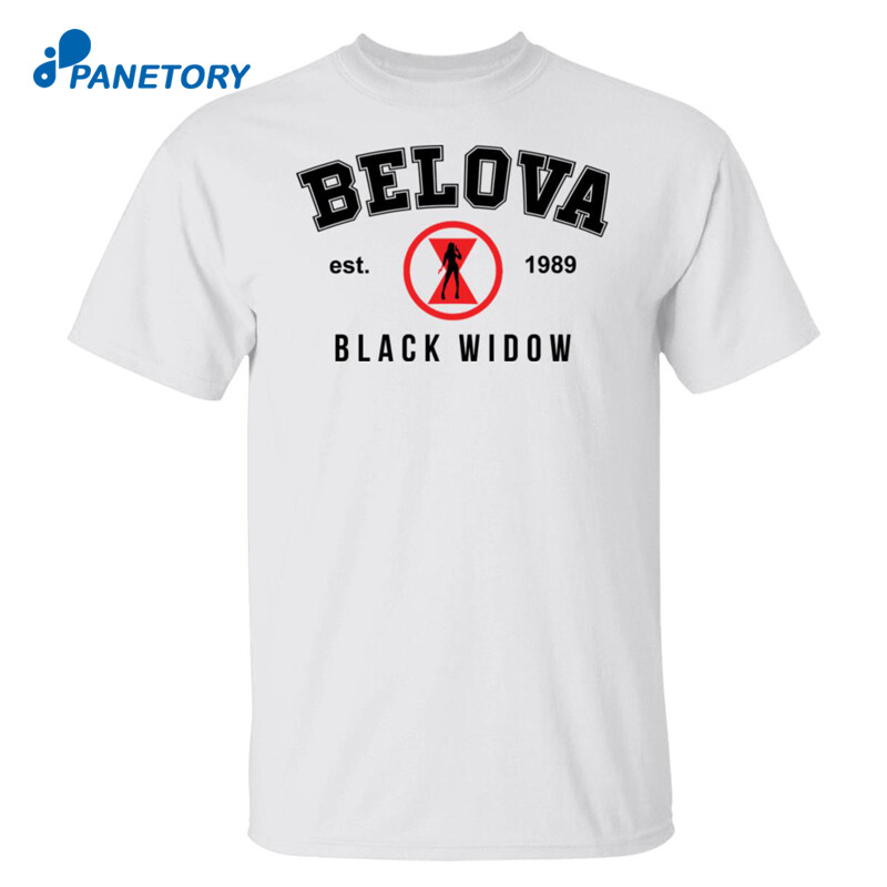 Belova Est 1989 Black Widow Shirt