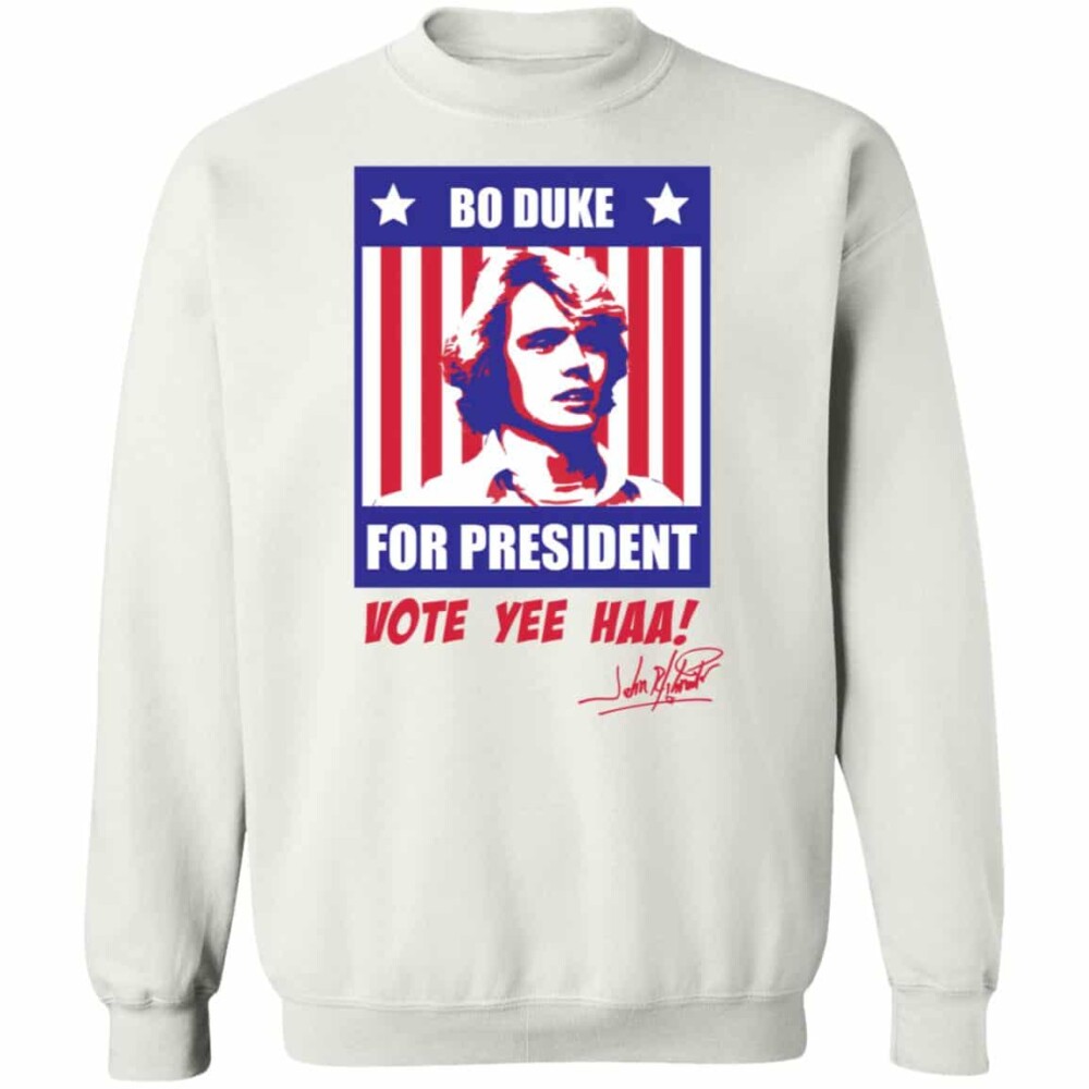 Bo Duke For President Vote Yee Haa Shirt 2
